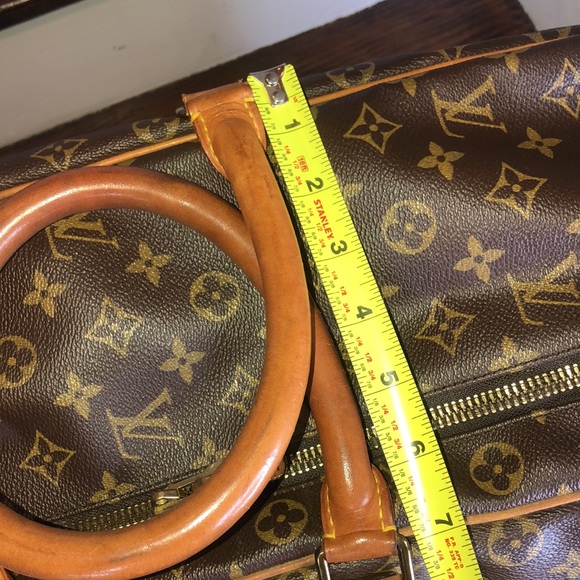 LOUIS VUITTON LV Sirius 55 Monogram Travel Weekend Bag Suitcase with Lock & Key - Picture 10 of 17